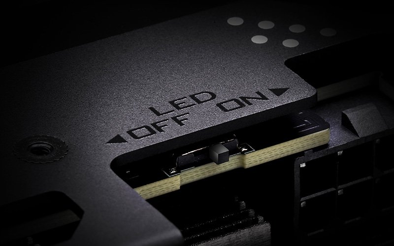 VGA LED On/Off Switch